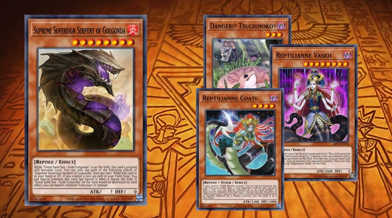 Reptile Deck Ready To Play Yu-gi-oh Reptilianne 